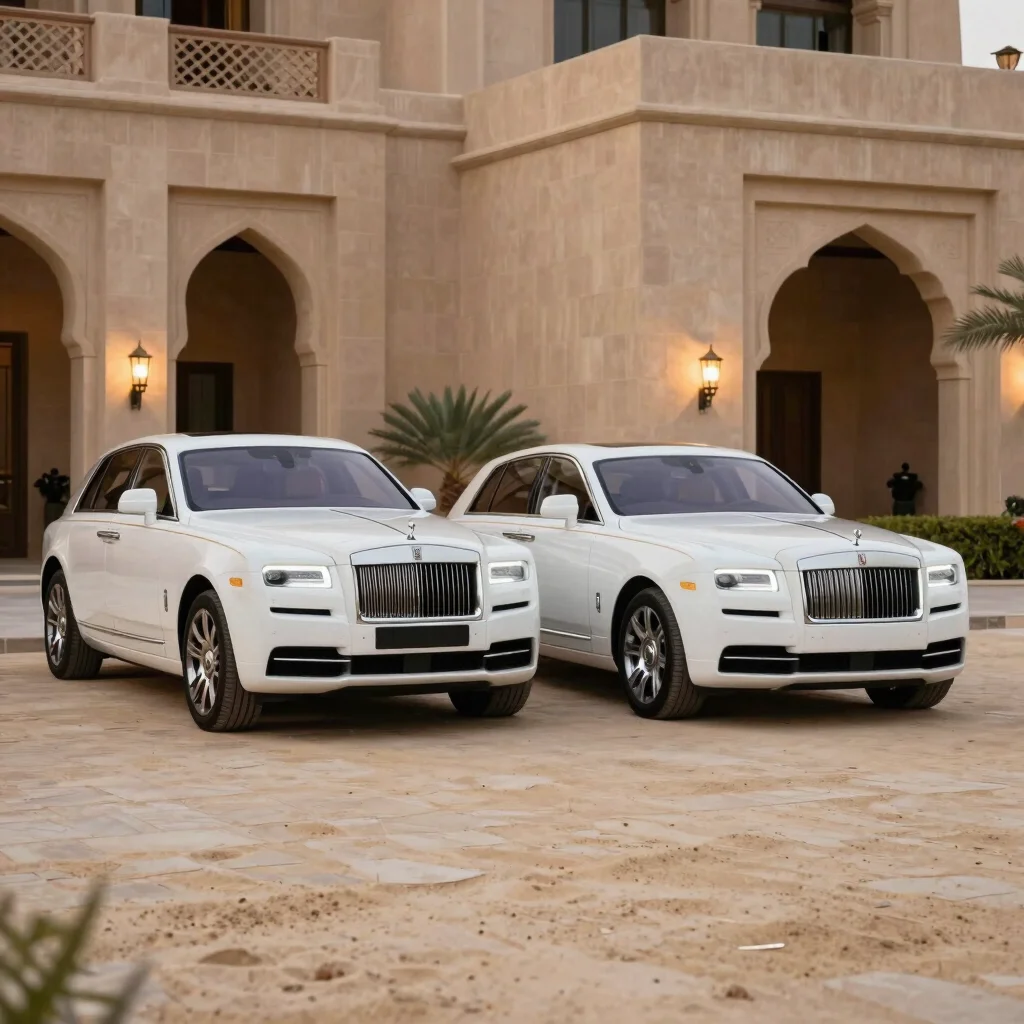 Bridal Escort Fleet: Cullinan & Ghost Duo